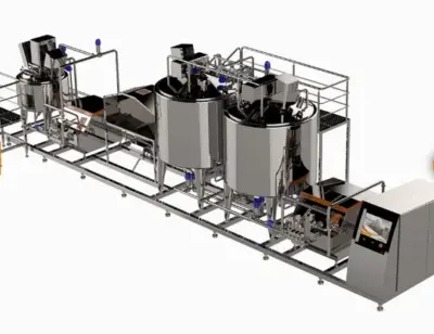 Línea completa para la producción de concentrados de aroma y frutas