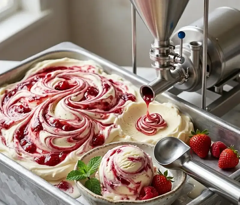 Linea completa para producción de helados