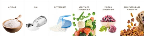 Alimentos sólidos envasados